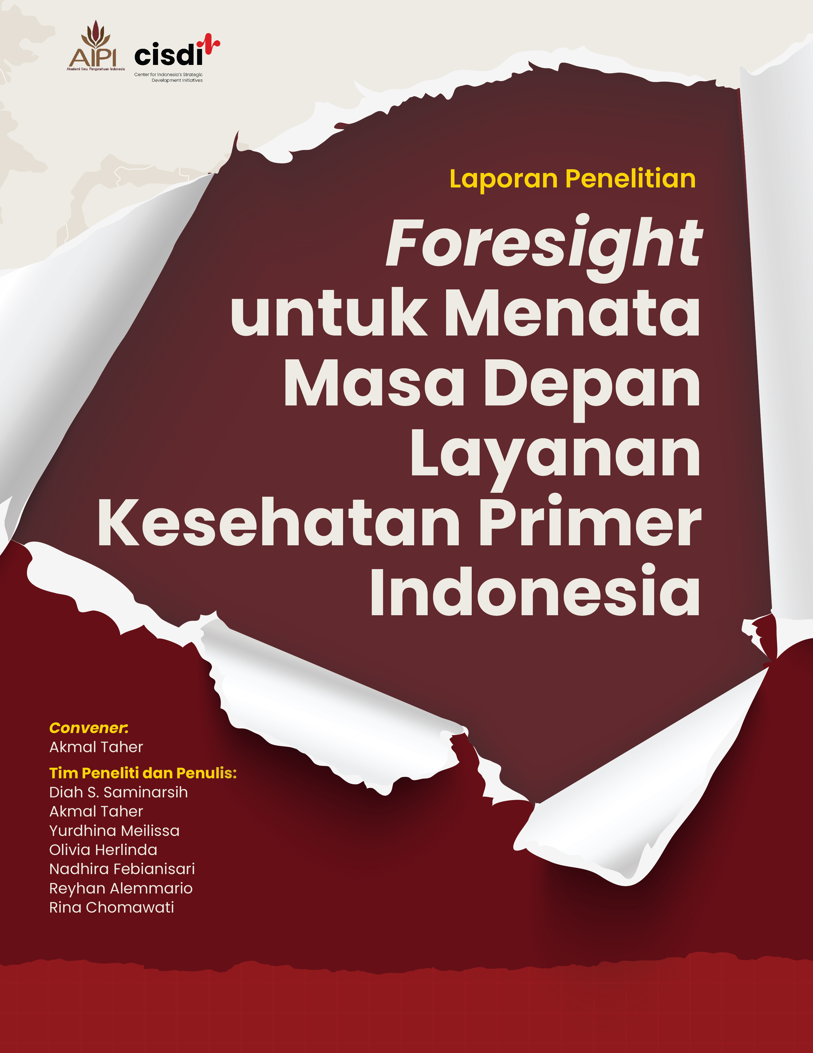 Foresight Untuk Menata Masa Depan Layanan Kesehatan Primer Indonesia